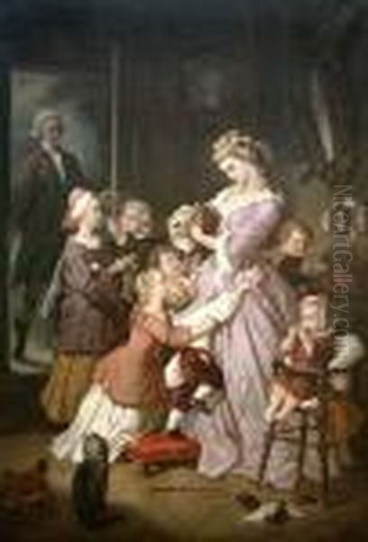 Aus Werthers Leiden: Werther Erblickt Lotte. - view 1