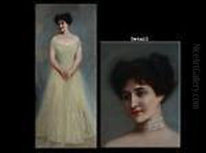 Bildnis Einer Dame Im Abendkleid Bildnis Einer Dame Im Abendkleid