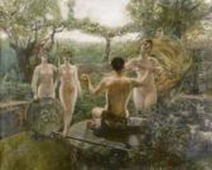 Das Urteil Des Paris. by Albert von Keller