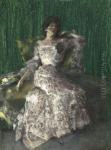 Bildnis Der Gisela Von
 Wehner by Albert von Keller