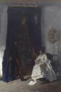 Hausmusik. by Albert von Keller