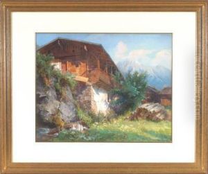 Bauernhaus Bei Graz by Ernestine Von Kirchsberg