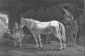 Pferdestall- Und Reiterdarstellungen by Wilhelm Alexander W. Von Kobell