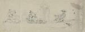 Die Bootspartie. by Wilhelm Alexander W. Von Kobell