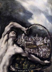 Laokoon (detail 1) 1610 by El Greco (Domenikos Theotokopoulos)