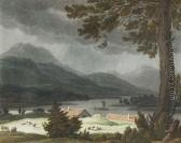 Der Inn Bei Rosenheim. - view 1