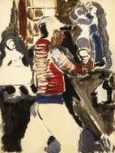 Jockey Au Bar. by Helmut Hugel Von Kolle