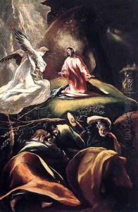 The Agony in the Garden c. 1608 by El Greco (Domenikos Theotokopoulos)