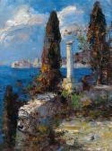 Panorama Di Dubrovnik by Leo Von Littrow