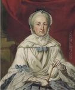 Ritratto Di Maria Teresa D'austria by Anton von Maron