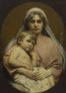 Maria Mit Dem Kind. by Gabriel Cornelius Von Max