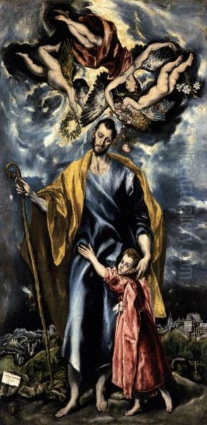 St Joseph and the Christ Child 1597-99 - view 1