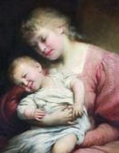 Mutter Mit Kind. by Gabriel Cornelius Von Max