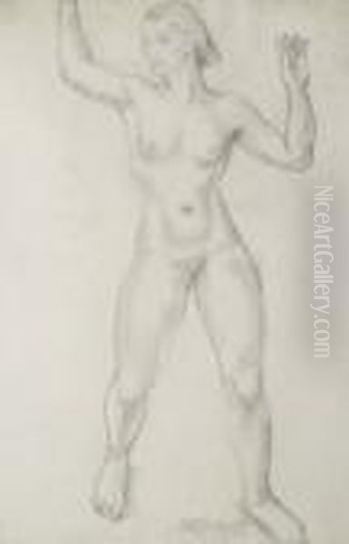 Stehender Weiblicher Akt - view 1