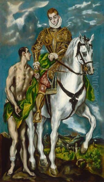 St Martin and the Beggar 1597-99 - view 1
