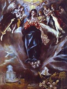 The Immaculate Conception by El Greco (Domenikos Theotokopoulos)