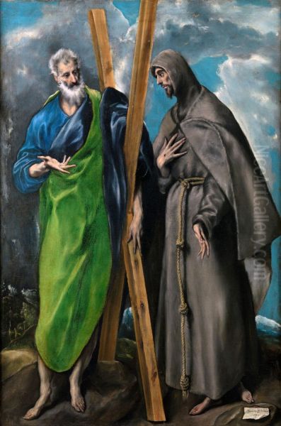 St Andrew and St Francis 1595 - view 1