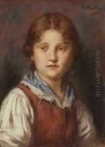 Junges Madchen. by Emma Von Muller