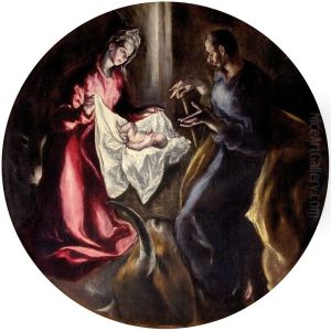 The Nativity 1603-05 by El Greco (Domenikos Theotokopoulos)