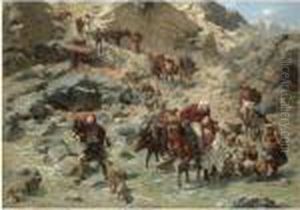 After The Raid by Rudolf Otto Von Ottenfeld