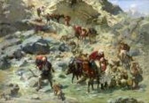 After The Raid by Rudolf Otto Von Ottenfeld