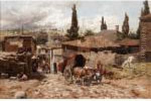 Balkan Street Scene