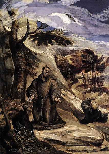 St Francis Receiving the Stigmata 1570-72 - view 1