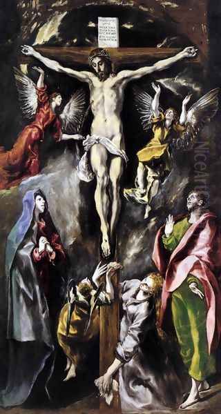 The Crucifixion 1596-1600 - view 1