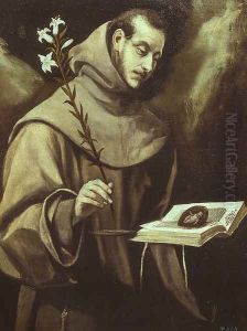 St. Anthony of Padua by El Greco (Domenikos Theotokopoulos)