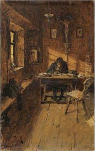 Der Dorfschreiber (the Village Scribe) - view 1
