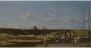 Landschaft Mit Badenden Zigeunerinnen (landscape With Bathing Gypsies)