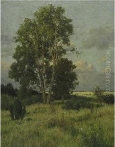 Sunlit Landscape by Paul von Ravenstein