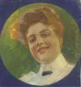 The Alluring Smile by Ferdinand, Freiherr Von Reznicek