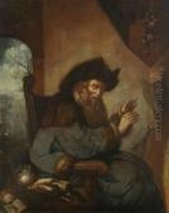 Allegorie Des Monats Januar.
