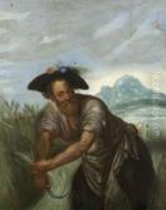 Allegorie Des Monats August. by Joachim I Von Sandrart