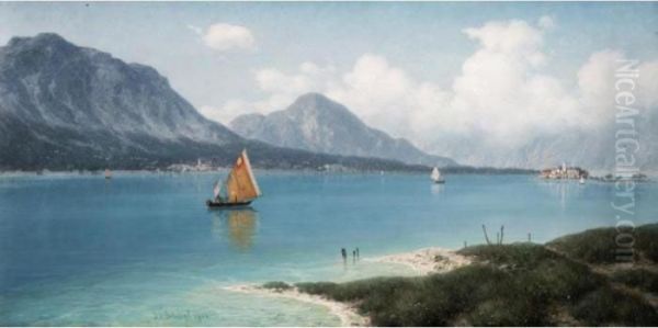 Italian Lake Scene - view 1