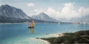 Italian Lake Scene Italian Lake Scene