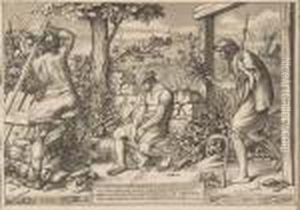 "mangel-armuth". by Moritz Ludwig von Schwind