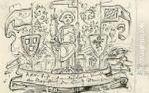 Cerchia/circle Schizzi Per Gambrino by Moritz Ludwig von Schwind