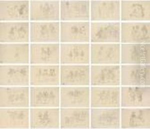 Die Hochzeit Des Figaro: Ein
Zyklus Von 30 Federzeichnungen (the Marriage Of Figaro: A Cycle Of 30
Drawings) by Moritz Ludwig von Schwind