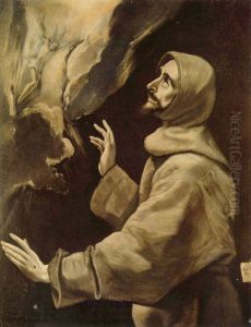 St Francis Receiving the Stigmata 1585-90