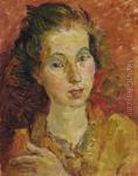 Portrait Of A Young Woman. 1940s - view 1