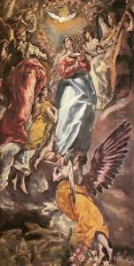 Virgin Of The Immaculate Conception by El Greco (Domenikos Theotokopoulos)