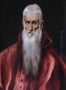 St Jerome as a Scholar (detail) 1600-14