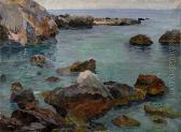 Felsenkuste (auf Capri ?) - view 1