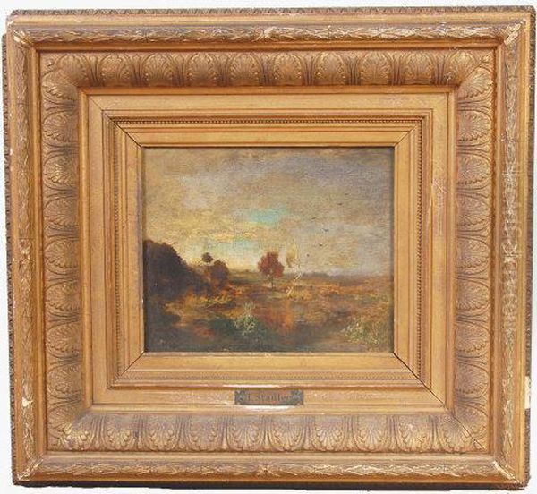 Barren Landscape Scene - view 1