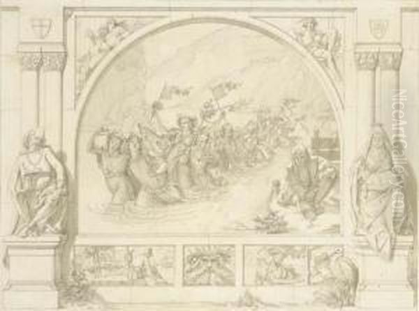 An Illustration For Clemens Von Brentano's Das Marchen - view 1