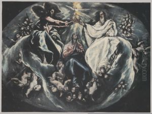The Coronation of the Virgin 1603-05 by El Greco (Domenikos Theotokopoulos)