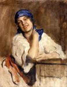 Portret Kobiety, 1923 R. by Boleslaw Von Szankowski