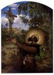 Monk Saint Anthony by Paul Von Szinyei-Merse